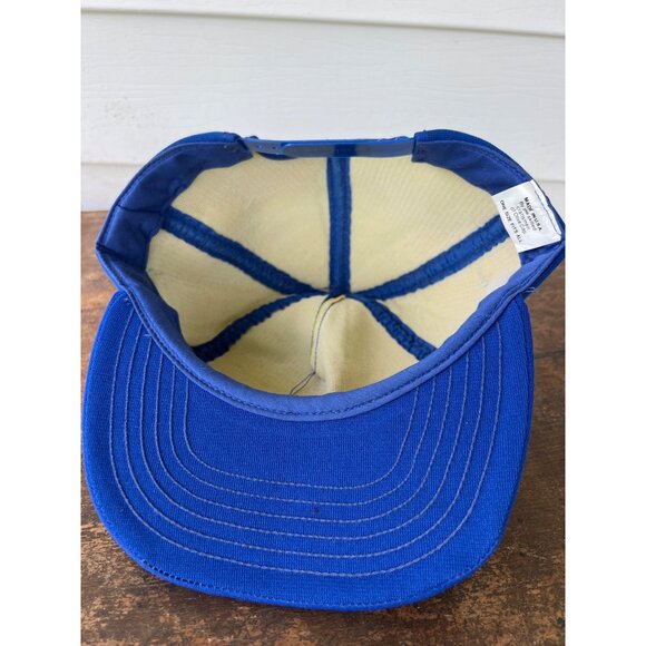Vintage Diesel Injection Snapback Hat Blue X3 - Picture 3 of 4